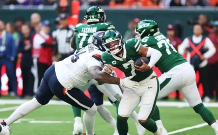 Broncos Edge Jets with 13-11 Victory in London Showdown