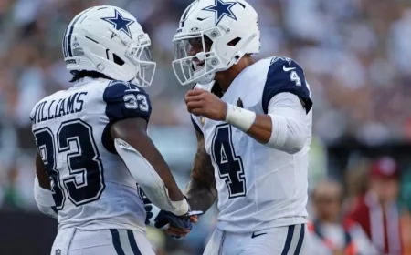 Cowboys vs. Panthers NFL Week 6: Streaming Alternatives, Kickoff Time, TV Info