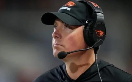 Oregon State Dismisses Coach Trent Bray Following 0-7 Season Start