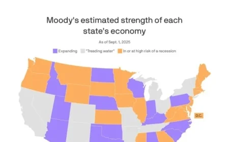 22 States Near Recession as Trump Tariffs Spur Stagflation