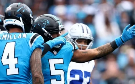 Rico Dowdle Leads Panthers to 30-27 Upset Over Cowboys