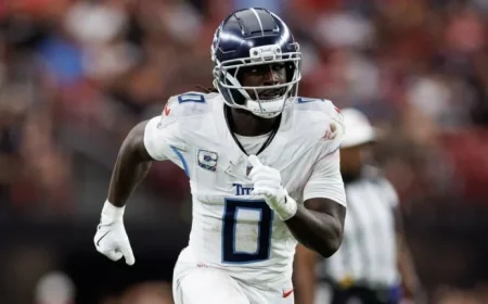 Calvin Ridley Doubtful with Hamstring Injury, Raiders Lead 10-0
