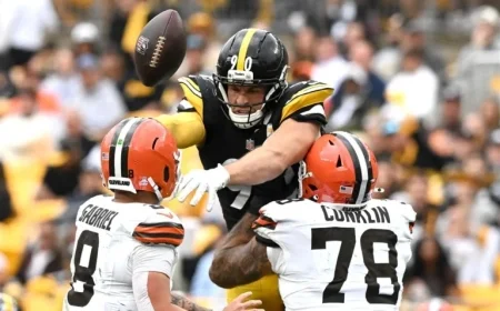 Steelers Achieve High Marks in AFC North Victory Over Browns