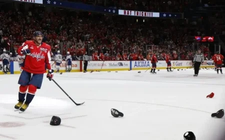 Top NHL Bet: Ovechkin 80-1 Hat Trick to Hit 900 Goals