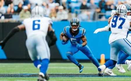 Panthers Triumph in Shootout with Rico Dowdle’s Stellar Performance