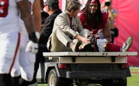 49ers’ All-Pro Linebacker Fred Warner Out for Season with Ankle Injury