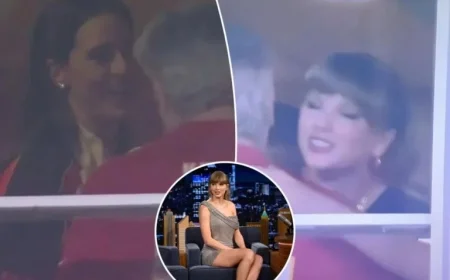 Taylor Swift Joins Caitlin Clark at Chiefs vs. Lions Game
