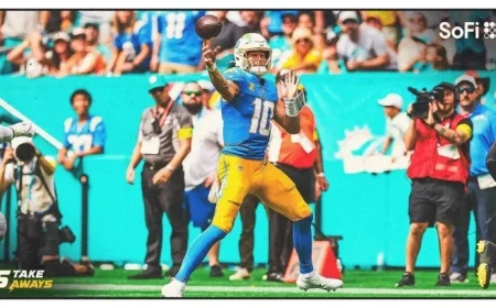 Justin Herbert Powers Chargers to Comeback Victory in Miami