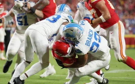Brian Branch Sparks Fight in Chiefs vs. Lions Finale