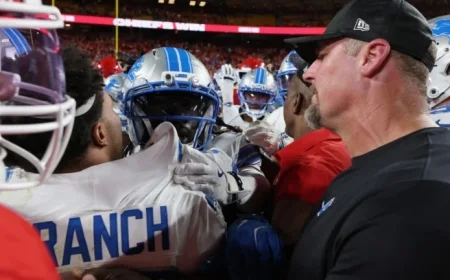 Dan Campbell Condemns Brian Branch’s Postgame Behavior as “Inexcusable”