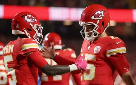 Patrick Mahomes Leads Chiefs to 30-17 Victory Over Lions Sunday Night