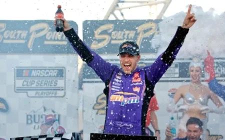 Denny Hamlin Secures NASCAR Championship Slot with Victory