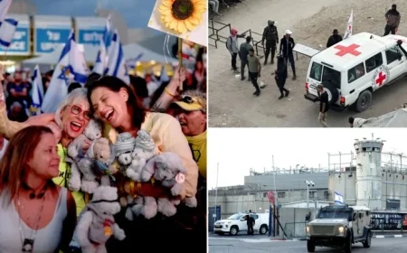 First Hostages Freed Under Gaza Peace Agreement