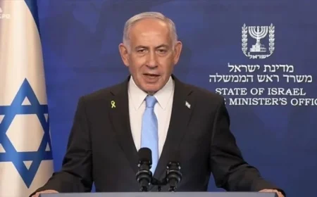 Netanyahu Celebrates ‘New Era,’ Promises Sons’ Return to Homeland