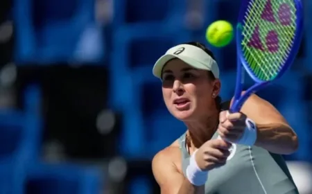 Belinda Bencic Advances to Ningbo Second Round