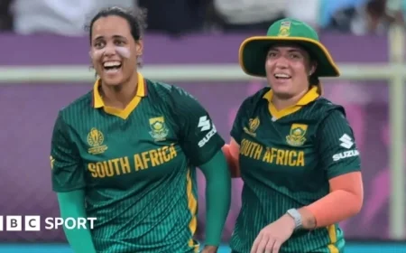 Live Score & Radio: South Africa vs Bangladesh – 2025 Women’s Cricket World Cup
