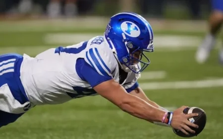 Bear Bachmeier Emerges as Key Player in BYU’s Rushing Strategy