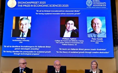 Canadian Peter Howitt Wins Nobel Prize in Economics with Two Others
