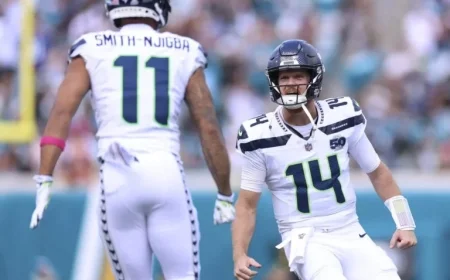 Sam Darnold, Jaxon Smith-Njigba Propel Seahawks to Another Road Win