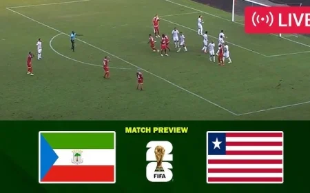 Early fireworks in Malabo as Equatorial Guinea vs Liberia Live timeline levels up fast in World Cup qualifying