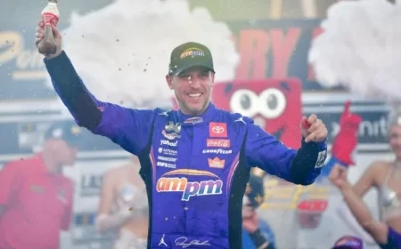 Denny Hamlin Advances with Victory: Las Vegas Playoff Results and Standings