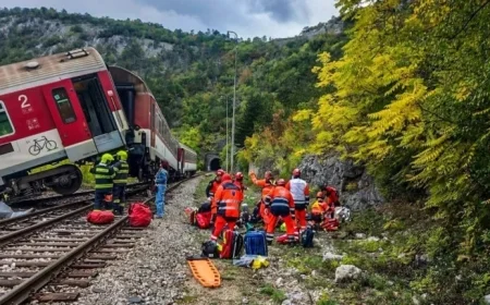 High-Speed Train Crash in Slovakia Injures Dozens, Two Critical