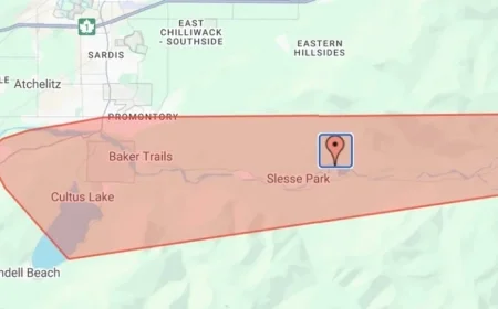 Power Outages Affect Over 2,800 Chilliwack Customers Monday Morning