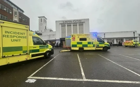 Surbiton Train Services Halted After Passenger Fatality at Station