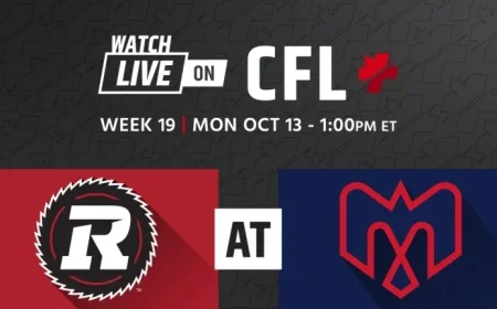 Ottawa REDBLACKS Face Montreal Alouettes in Week 19 Showdown
