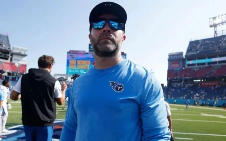Titans Dismiss Coach Brian Callahan Following 1-5 Start in 2025