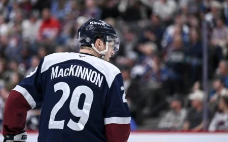 MacKinnon Healed and Ready for Revenge After Game 7 Loss to Dallas
