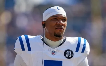 Anthony Richardson Sidelined Indefinitely with Orbital Fracture Reportedly