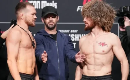 UFC 323 to Feature Dvalishvili-Yan Rematch and Flyweight Title Fight