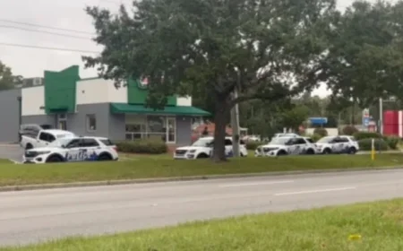 Heavy Police Presence Responds to Krispy Kreme Shooting on Abercorn