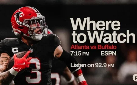 Watch Falcons vs. Bills: TV Channels and Streaming Options