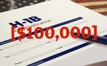 H-1B Visas: New $100,000 Fee Triggers Lawsuits, Corporate Rethinks, and High-Stakes Uncertainty