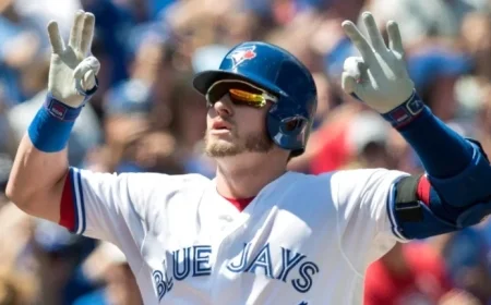 Josh Donaldson Throws First Pitch at ALCS Game 2