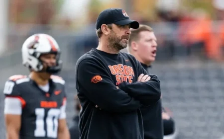 Oregon State’s Robb Akey Revamps Coaching Staff Post Trent Bray’s Dismissal