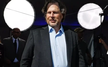 Marc Benioff Privately Departed San Francisco Before Criticizing Publicly