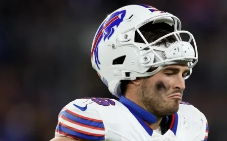 After 108-yard breakout, Dalton Kincaid injury sidelines him in Week 6