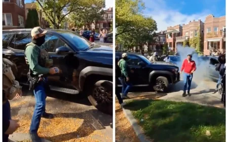 Federal Agents Use Tear Gas as Albany Park Residents Block Immigration Arrest