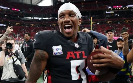 Falcons Confident Michael Penix Jr. Shines in MNF Debut