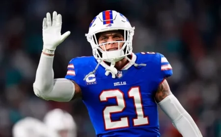 Bills’ Jordan Poyer Ready to Step Up After Hamlin’s Injury