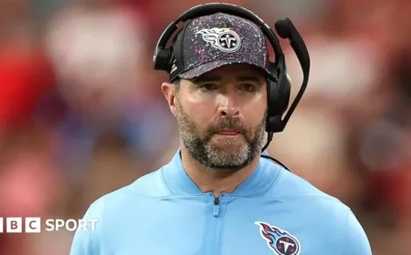 Tennessee Titans Fire Head Coach Brian Callahan After Disappointing NFL Start