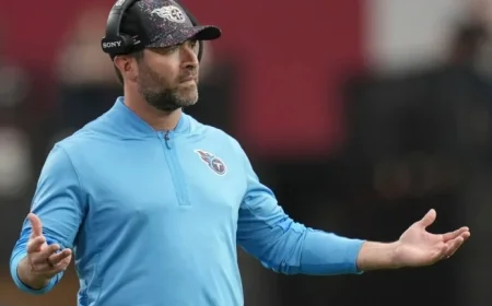 Titans Dismiss Coach Brian Callahan Following 1-5 Season Start