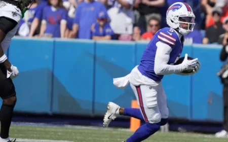 Josh Palmer Injured During Bills’ MNF Game