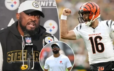 Mike Tomlin Criticizes Browns GM Andrew Berry Over Joe Flacco Trade