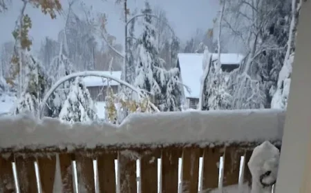 Winter Storm Strikes Northern Manitoba with Intense Impact