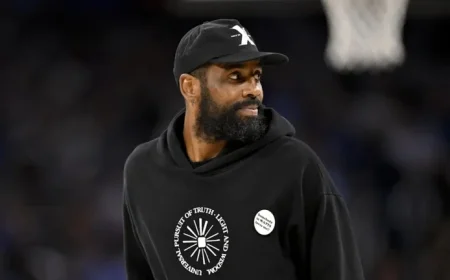 Kyrie Irving Criticizes Bill Simmons for D’Angelo Russell Comments