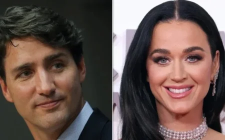 Katy Perry Kisses Justin Trudeau On Camera in Surprising Moment